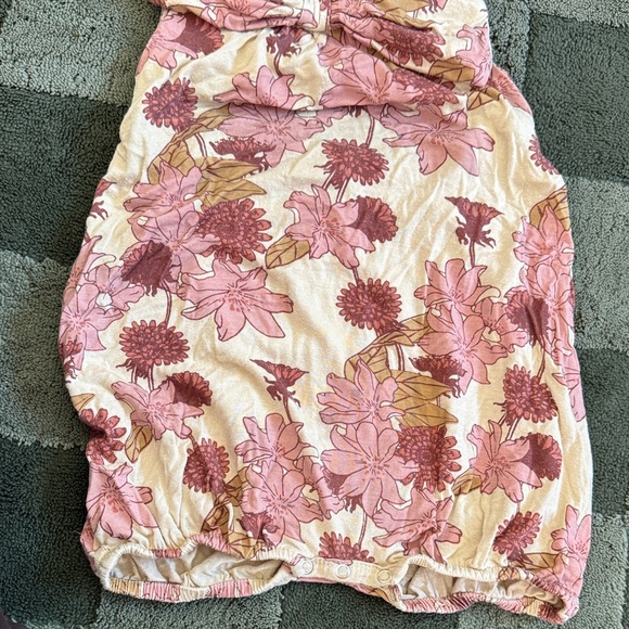 Kate Quinn Pink Floral Kids One Piece - Picture 3 of 6